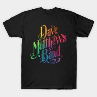 Dave Matthews Band Abtrack Colorful T-Shirt